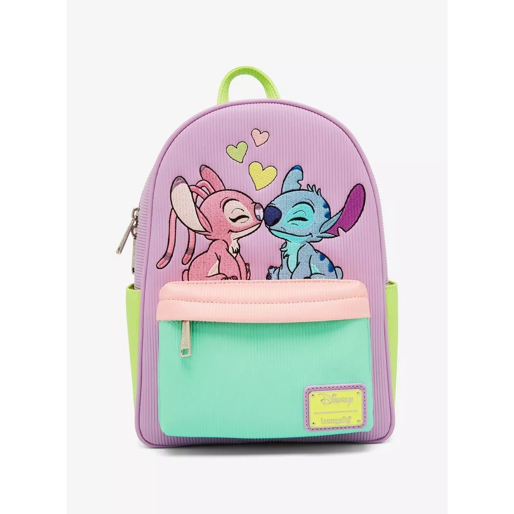 Loungefly Disney Lilo &‎ Stitch Corduroy Mini Backpack Exclusive